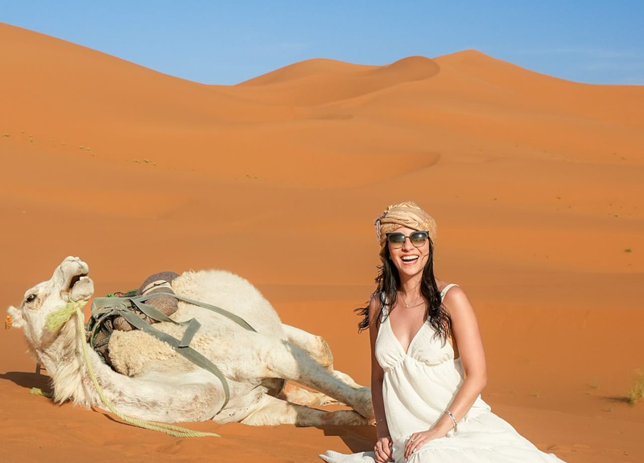 Camel Trekking Desert Morocco